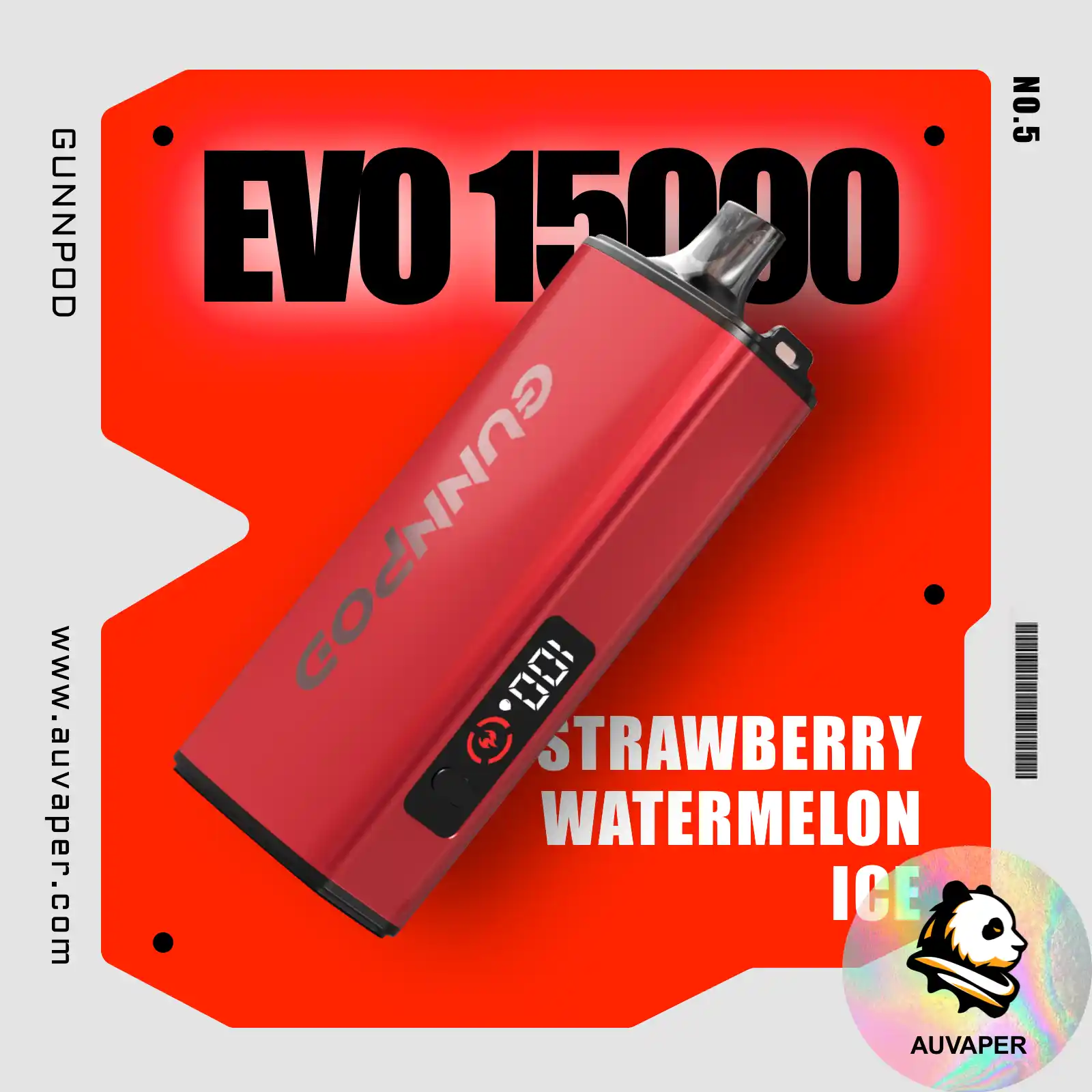 Strawberry Watermelon Ice Gunnpod Evo-AUVAPER